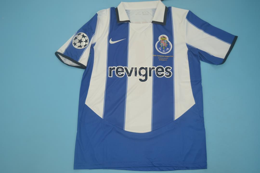 AAA Quality Porto 03/04 Home UCL Finals Soccer Jersey